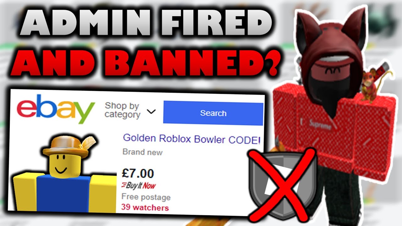 ROBLOX ADMIN GETS FIRED AND BANNED!? This is what happened!