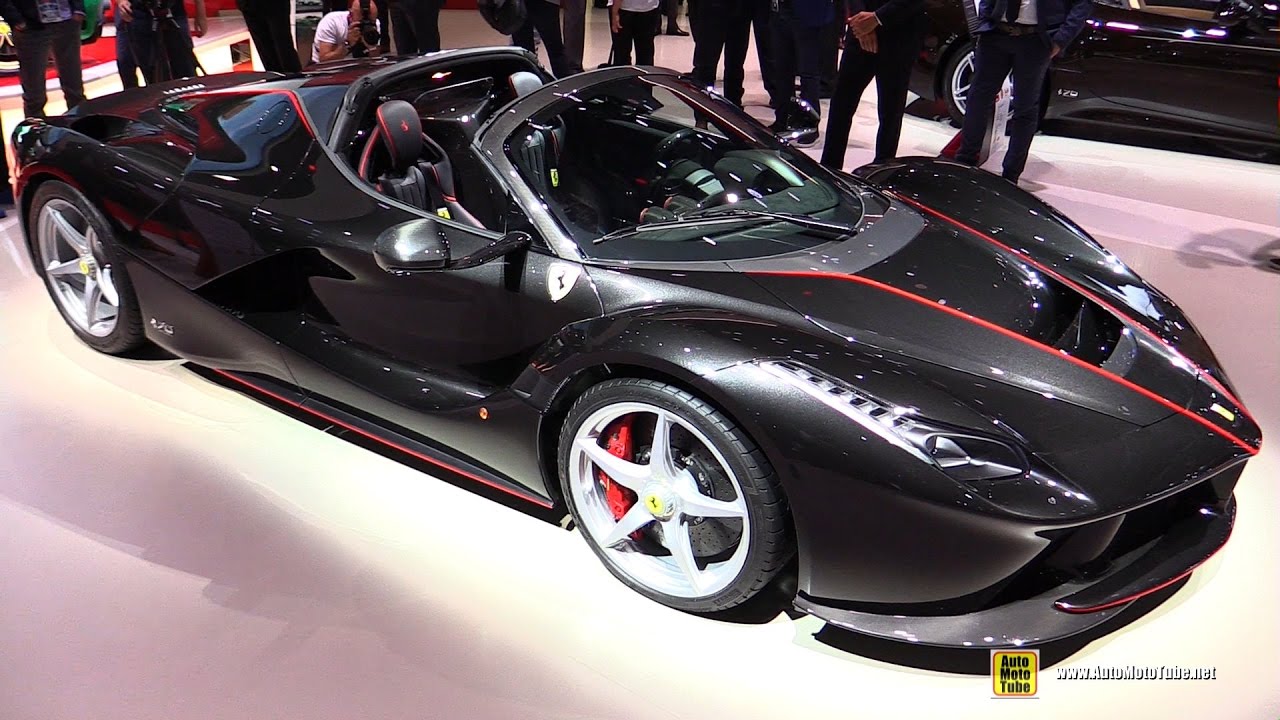 2017 Ferrari La Ferrari Aperta - Exterior and interior Walkaround - Debut at 2016 Paris Motor Show