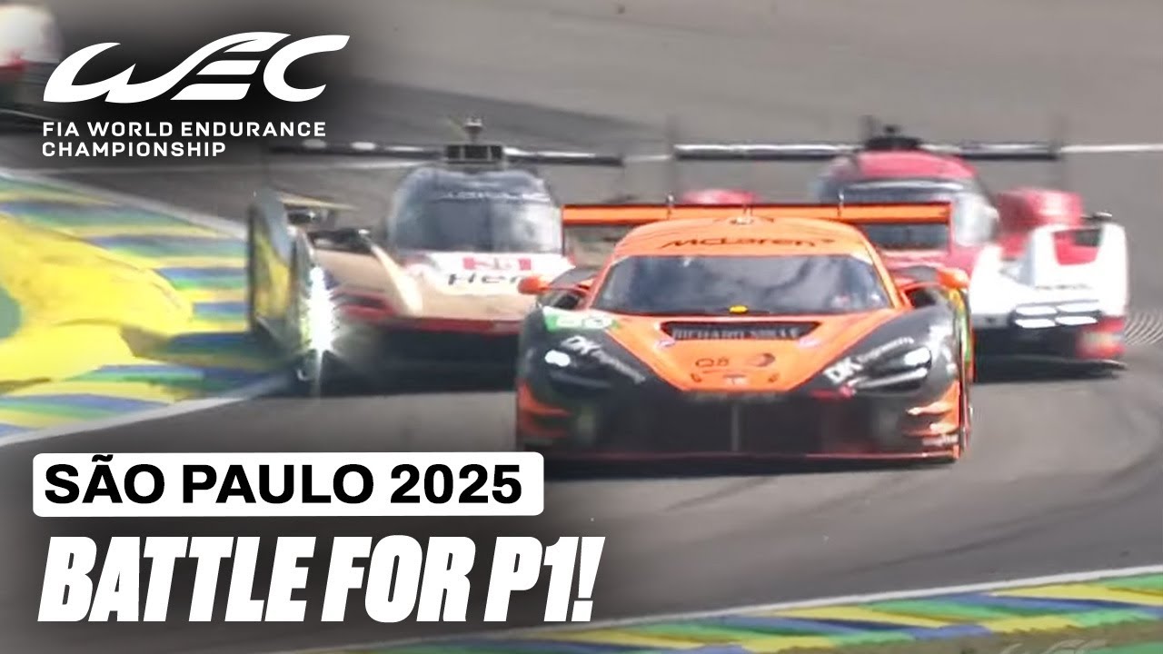 Intense Battle for P1! | Rolex 6 Hours of S&atilde;o Paulo 2025 | FIA WEC