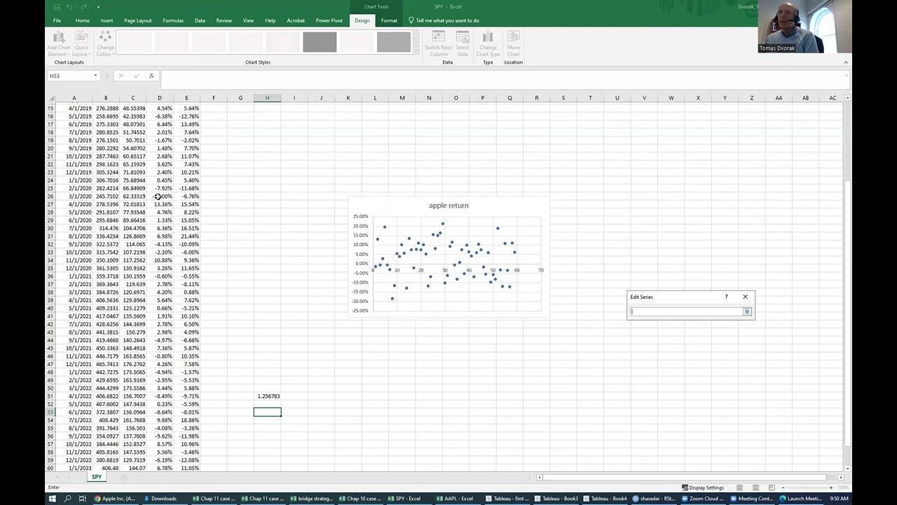 Calculating Beta