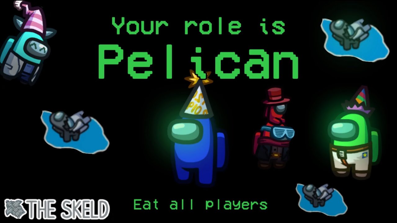 Among Us - Untouchable Predator - Skeld Pelican Gameplay (Town of Host Edited Mod)