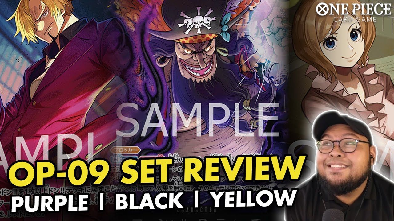 [OP-09] Set Review PART 2 - PURPLE | BLACK | YELLOW CARDS