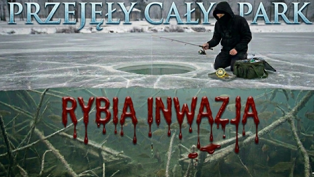 Co Kryje się pod Lodem w tym Parku ? / Wędkarski Eksperyment !!!