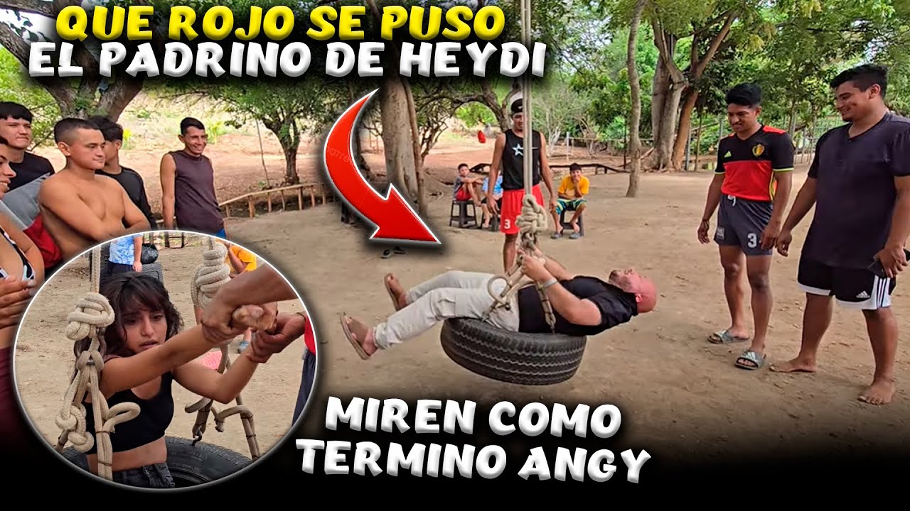 El padrino de Heidy pensó que se libraria del RETO. Pasara la prueba El Viejo chele?