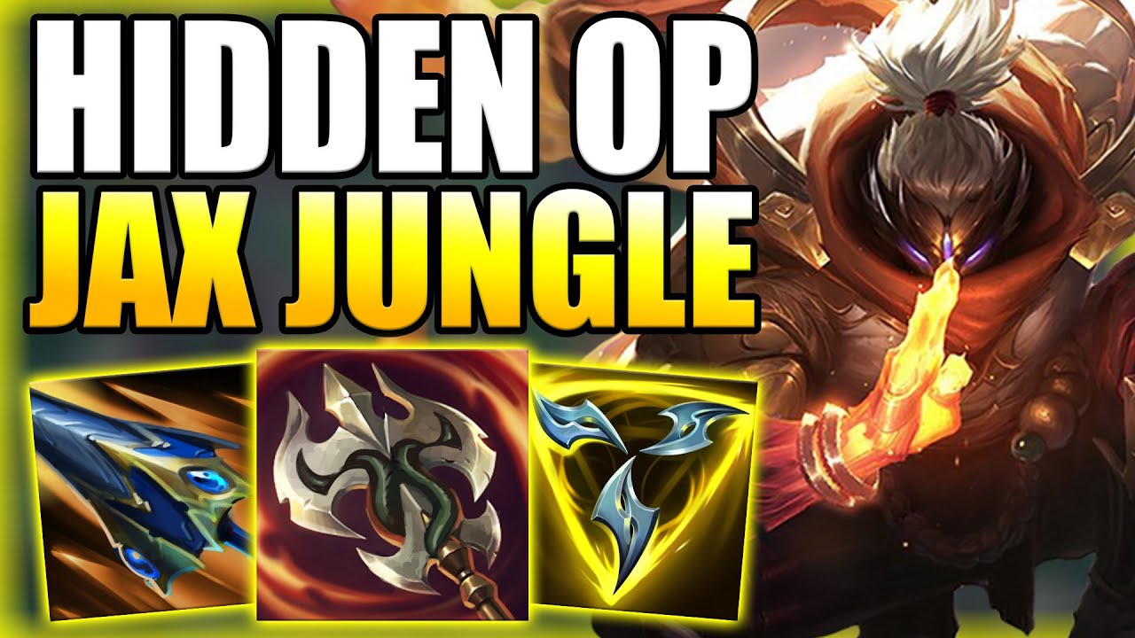 JAX JUNGLE HAS A 0.6% PICK RATE BUT CARRIES GAMES SO EASILY! - Gameplay Guide League of Legends