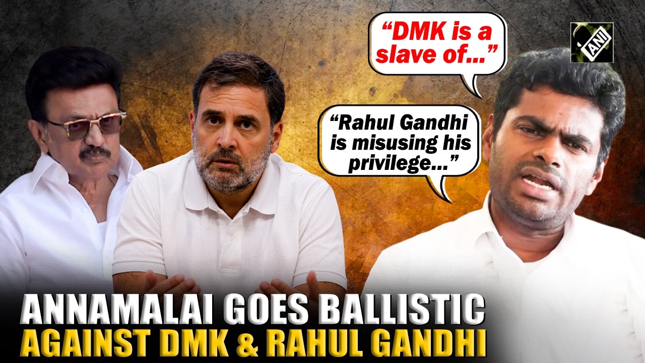 BJP leader Annamalai rips into DMK, Cong says oppn trying to create sense of fear over oil supply