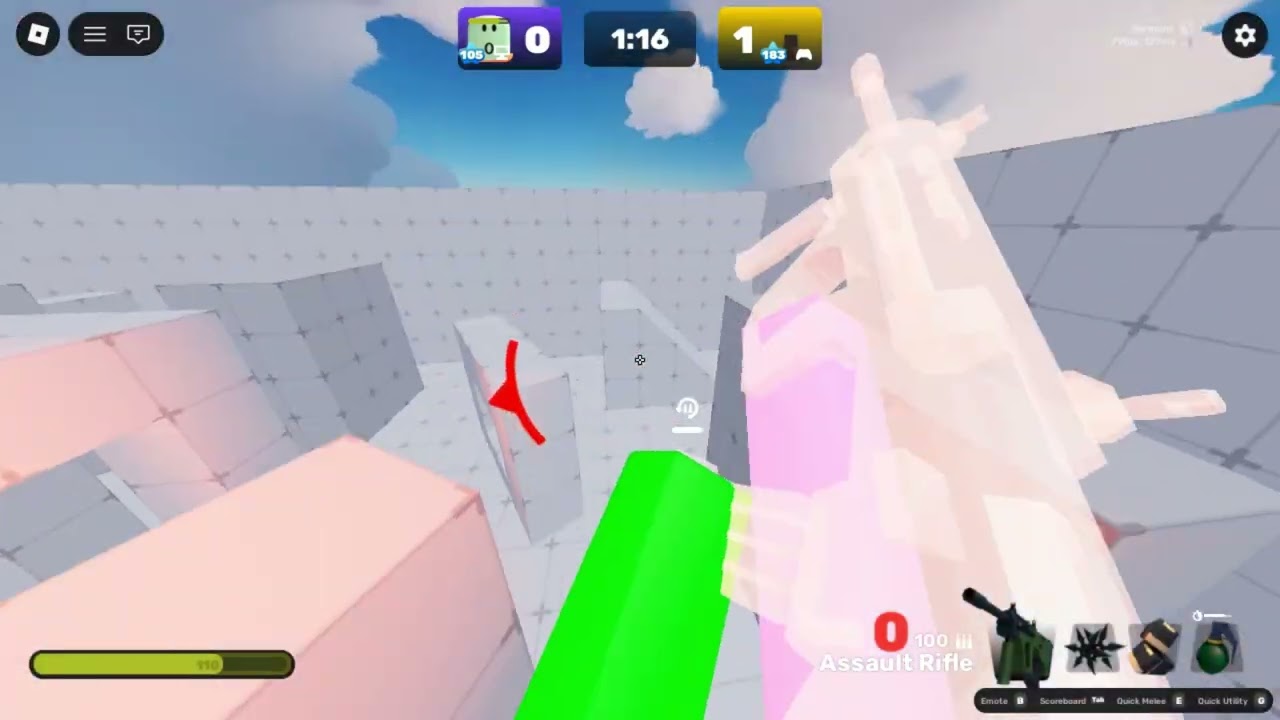 beating a lvl 180 knife player
