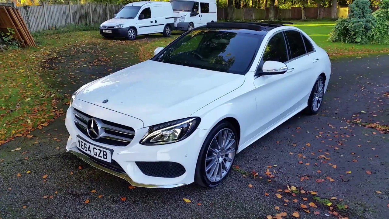 SORRY NOW SOLD.: Mercedes C220 AMG LINE PREMIUM, BLUETEC AUTO/PADDLE SHIFT