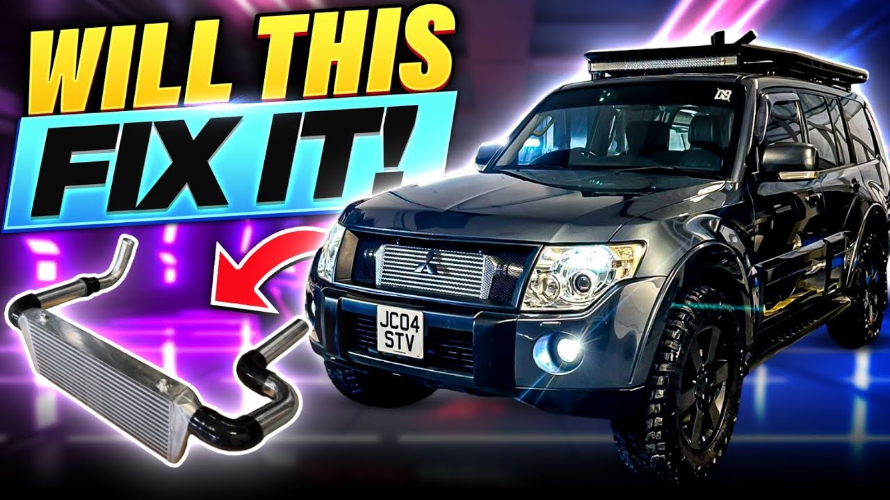 Mitsubishi Shogun Performance Front Mount Intercooler Install!