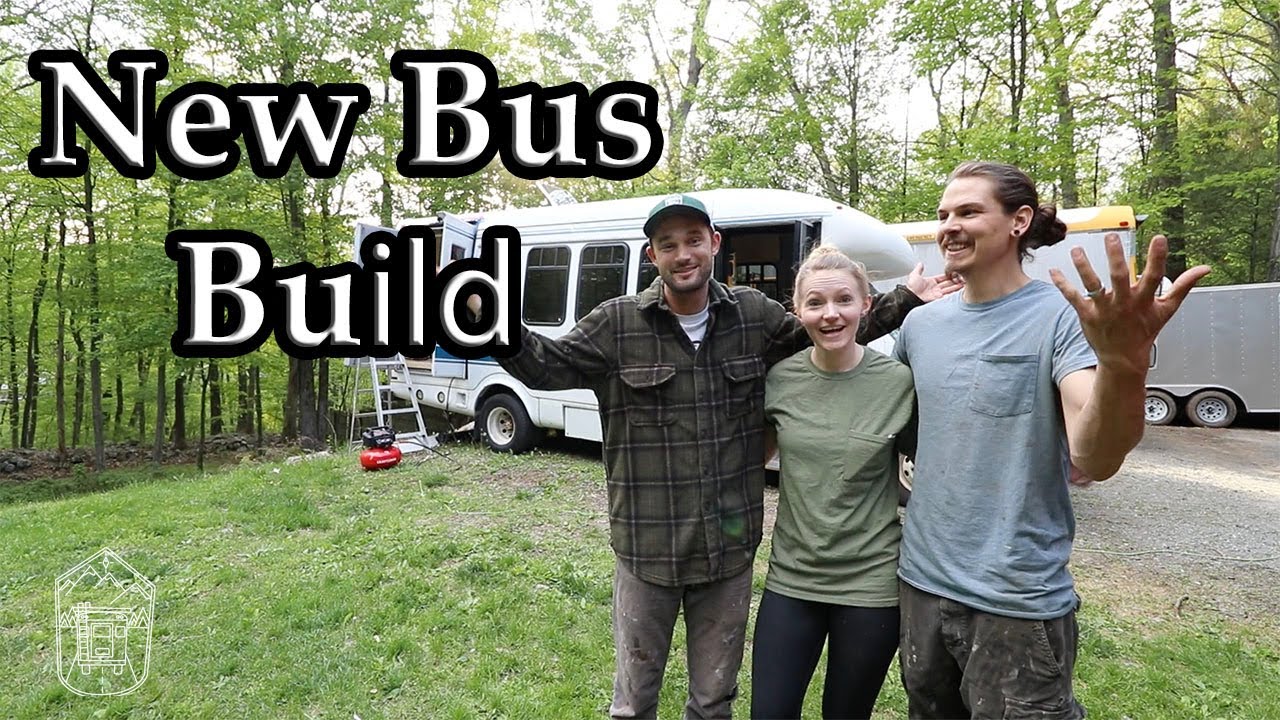 New School Bus Build - Shuttle Bus Conversion