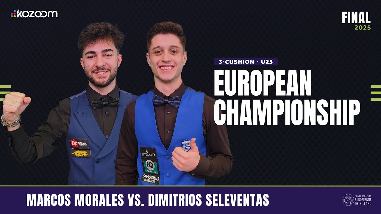 2025 European Championship U25 - Final - Marcos MORALES vs Dimitrios SELEVENTAS