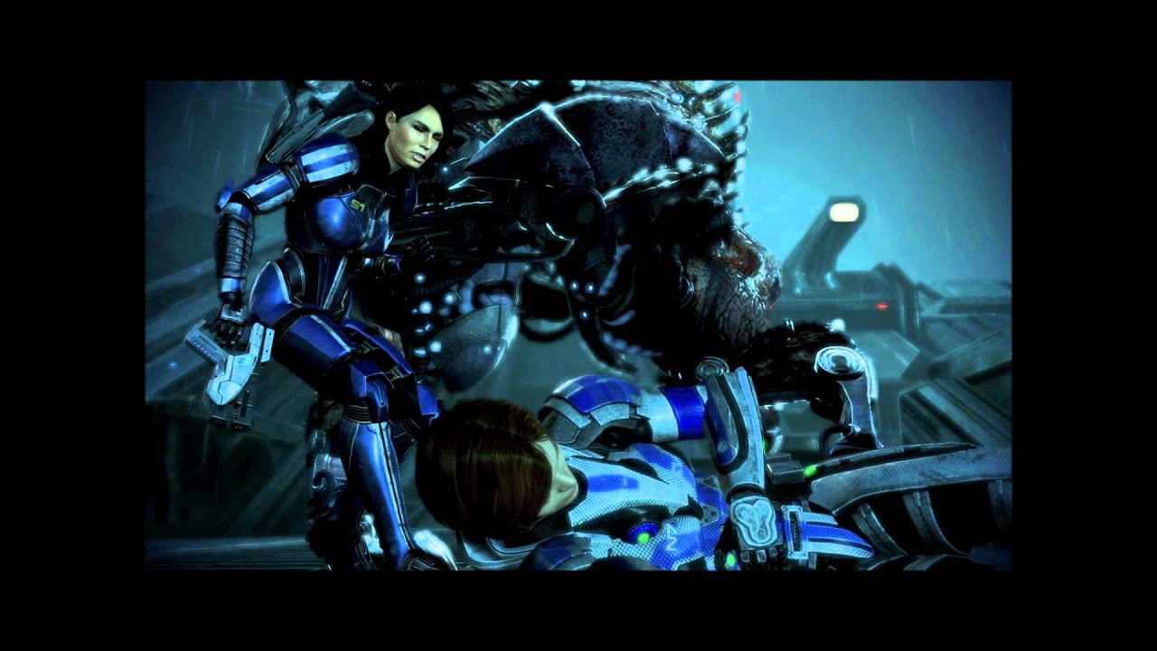 Mass Effect 3: Leviathan - FemShep/Ashley romance scenes