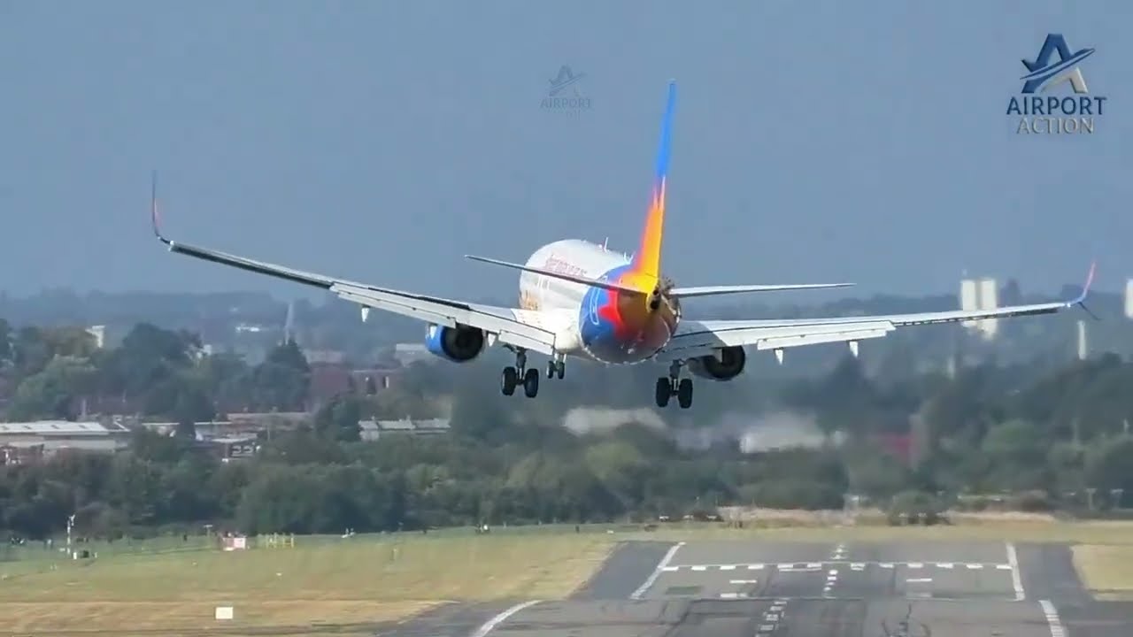JET 2 Go Around ✈️ R33 at Birmingham Airport ( BHX )