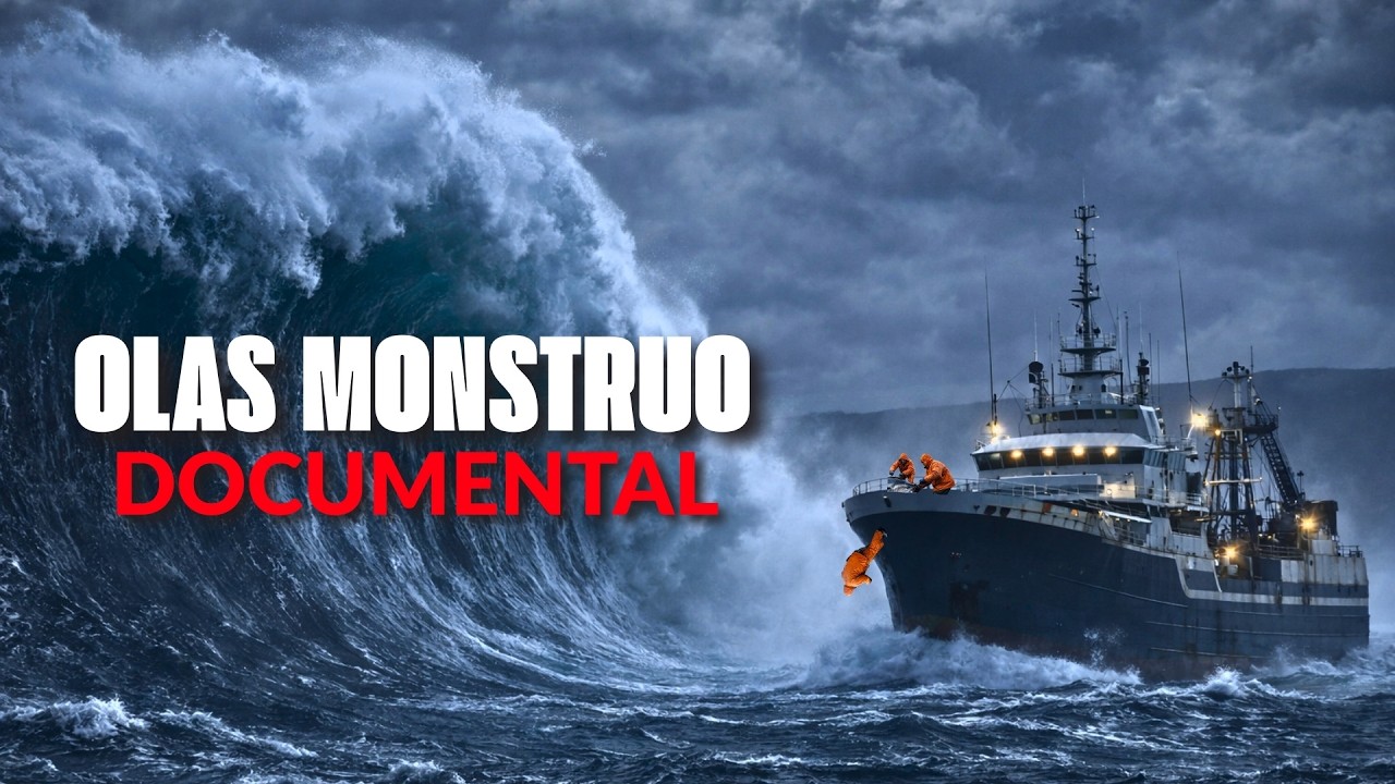Olas GIGANTES de 20 metros: PESCA EXTREMA