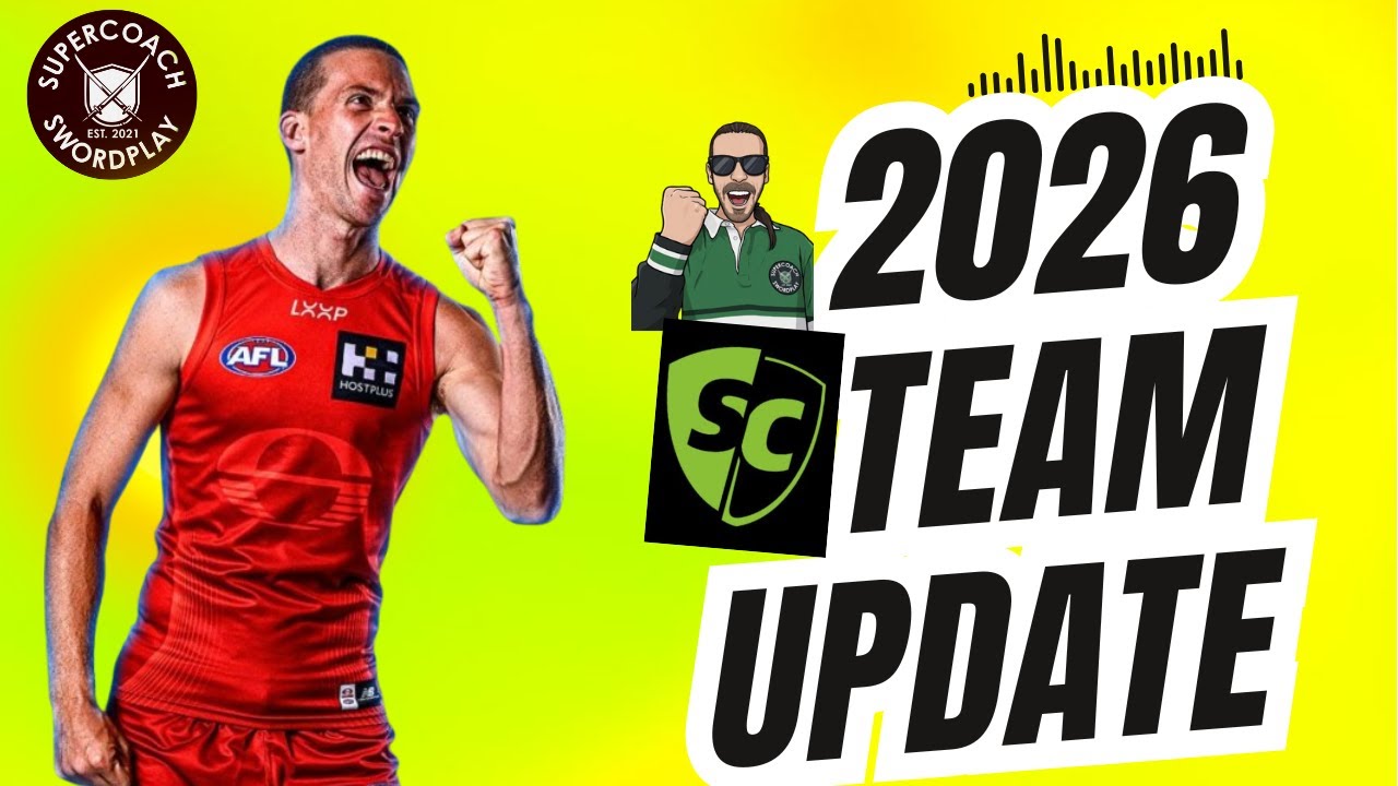 Обновление состава команды DR на 2026 год: БОЛЬШИЕ ИЗМЕНЕНИЯ! AFL Supercoach