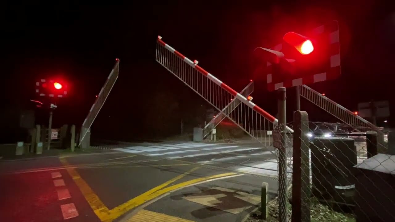 *Railtour* Elmswell Station Level Crossing, Suffolk