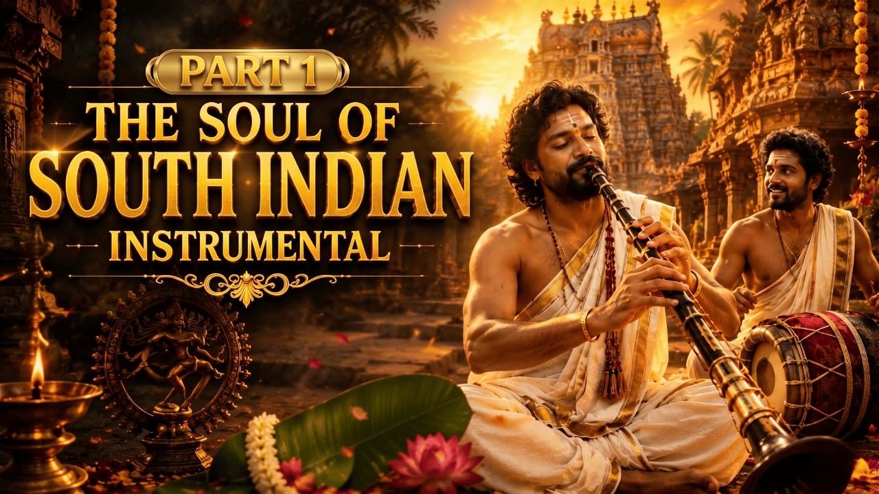 Powerful South Indian Instrumental Collection | Relaxing Cultural Music - Part 1 -  Vaanees Music