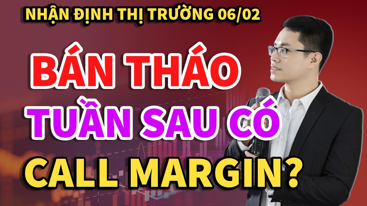 🔴VN-Index 06/02: Lực bán tháo lan tỏa. Tuần sau có call margin diện rộng?