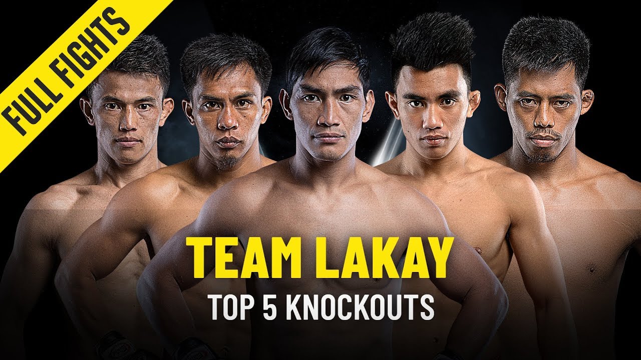 5 лучших нокаутов команды Лакая | ONE Full Fights