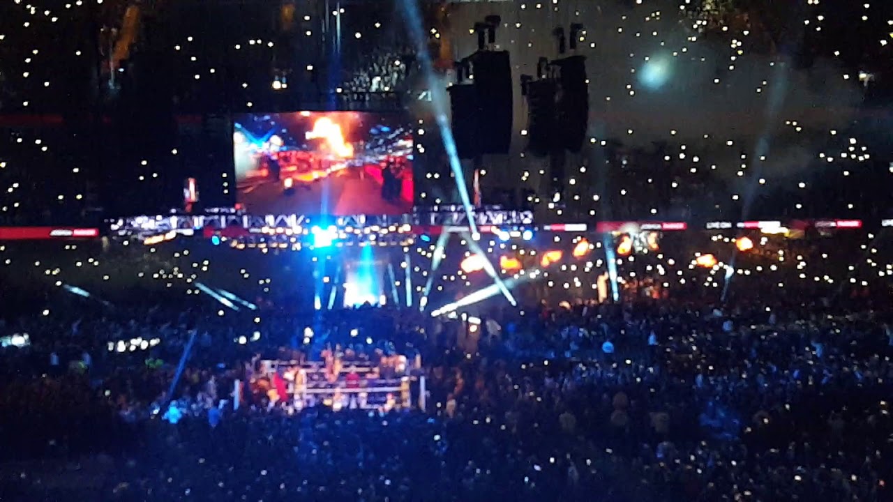 Anthony Joshua Entrance and Ringwalk vs Joseph Parker Live