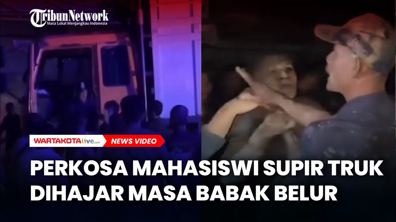 BEJAT, Sopir Truk Perk0sa Mahasiswi saat Hindari Banjir di Aceh Tamiang