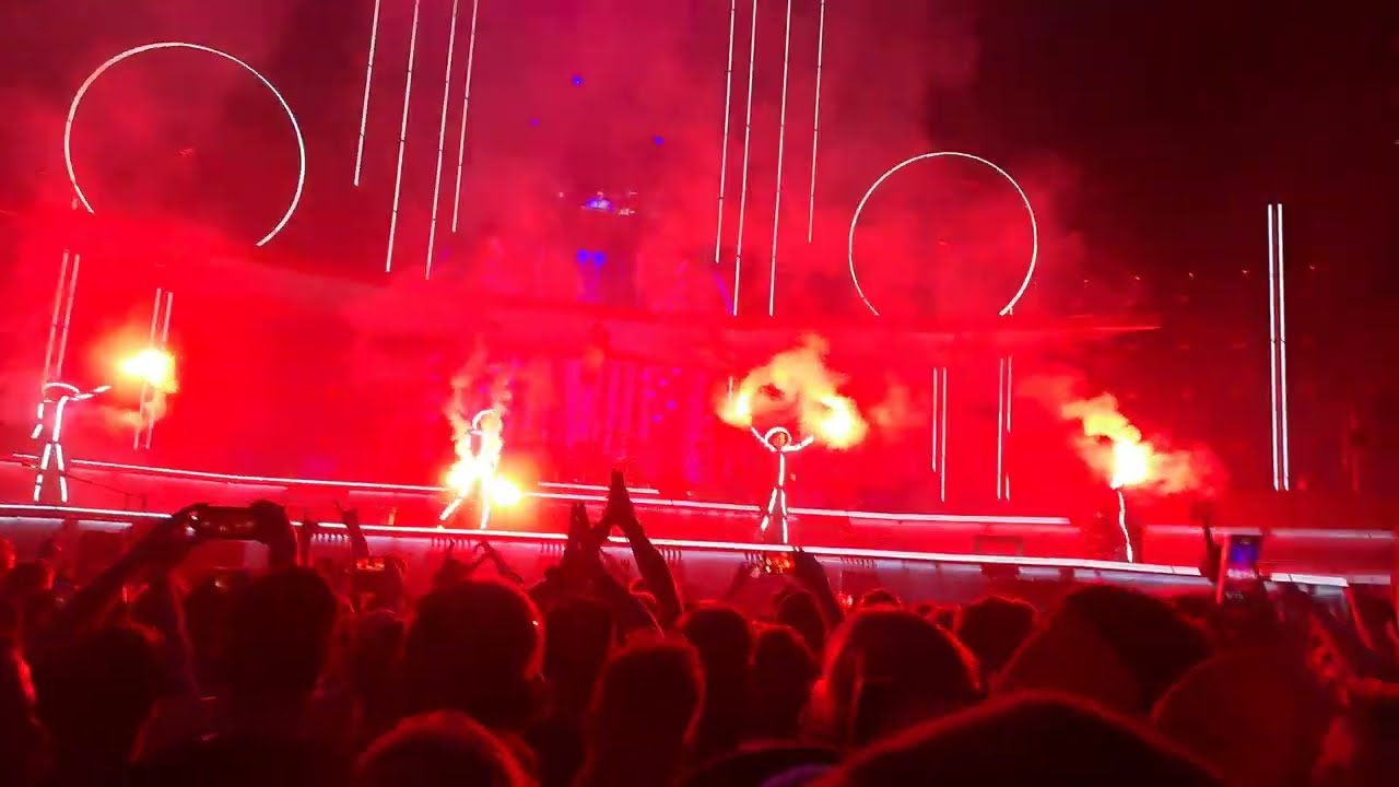 Rammstein live Lyon - Deutschland Remix - 15.06.2024 - Groupama Stadium - France ( 4K )