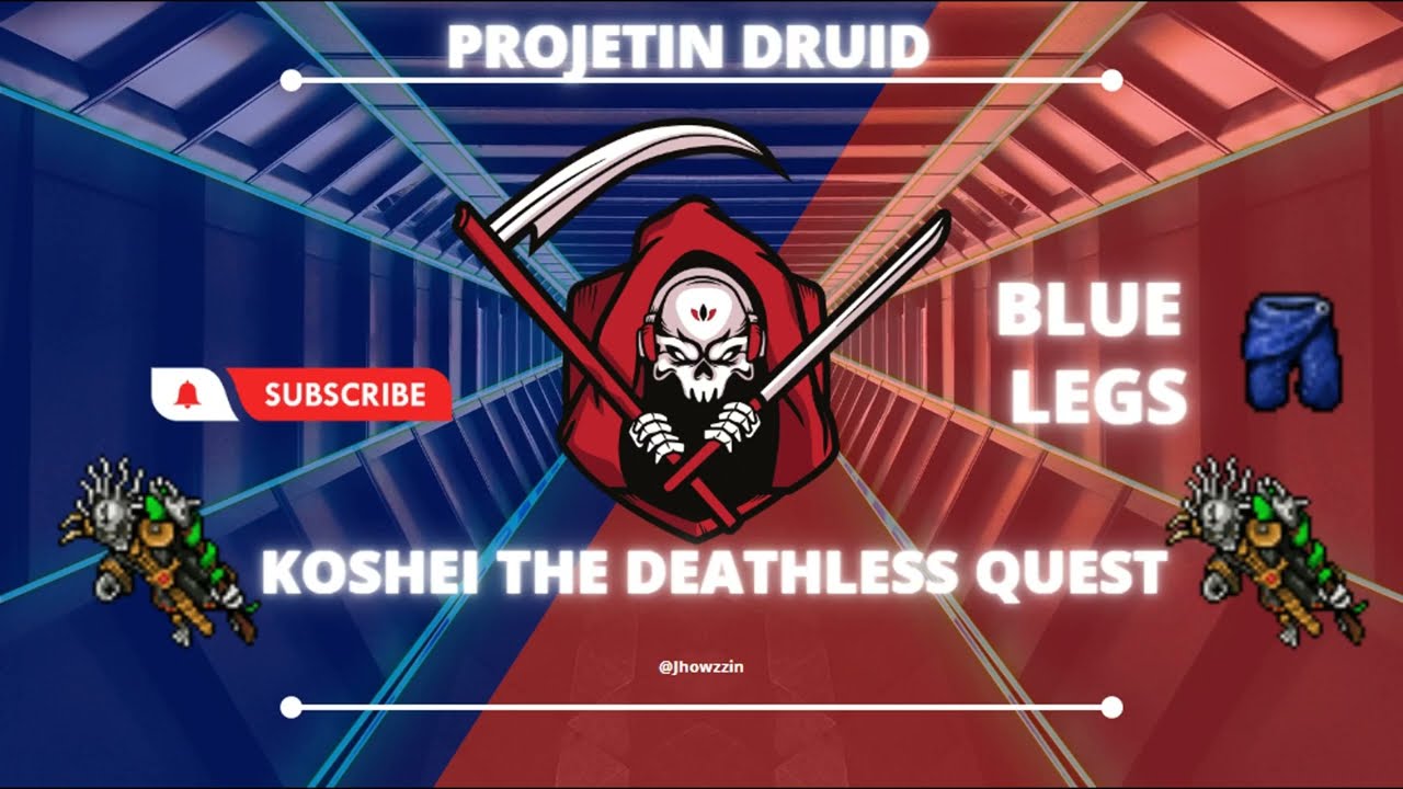 Koshei The Deathless Quest: Blue Legs: Guia Completo da Quest no Tibia!