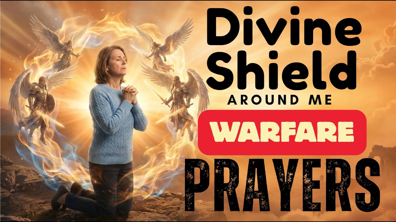 Morning Prayer for Divine Shield around me/ Warfare Prayer #prayer #divine #protection #God
