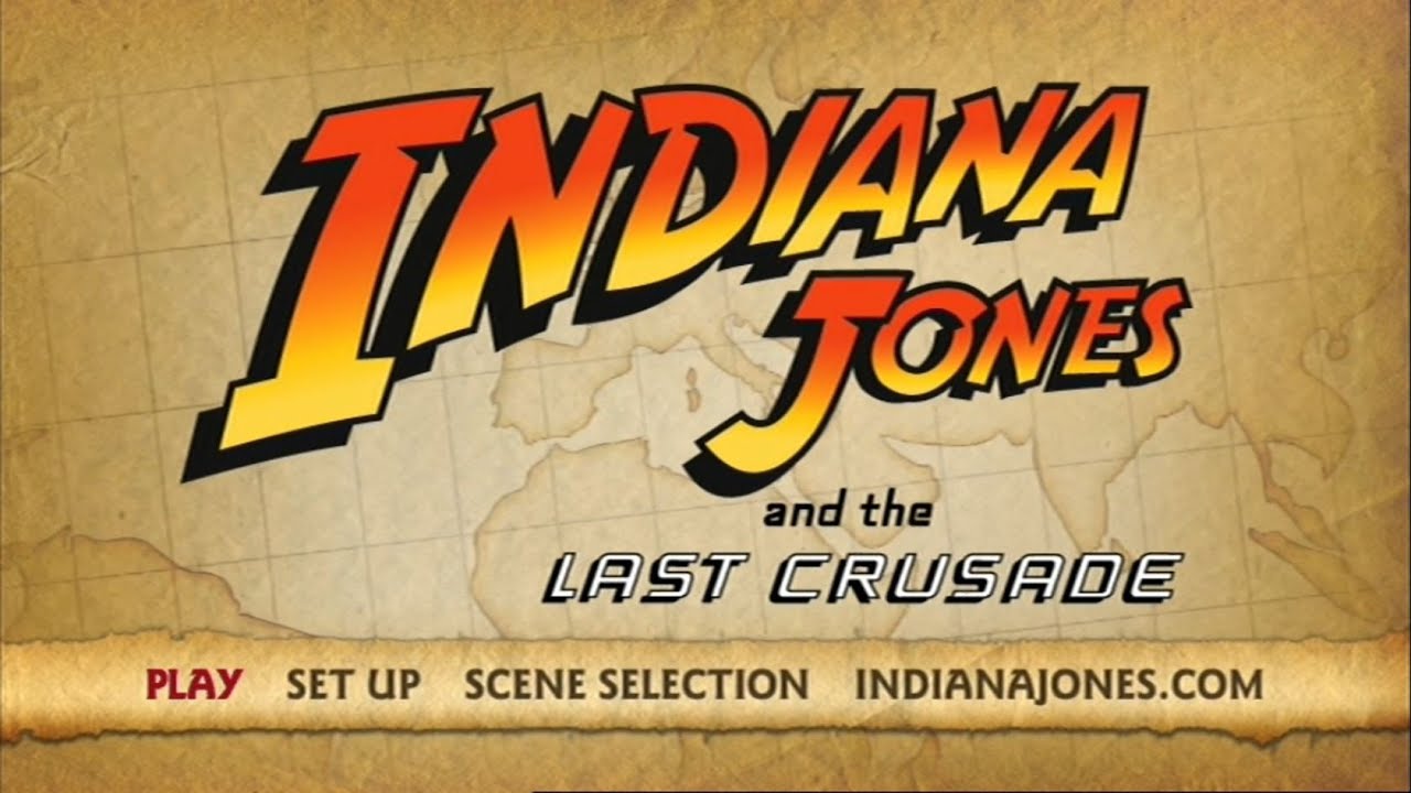 Indiana Jones and the Last Crusade (1989) DVD Menu