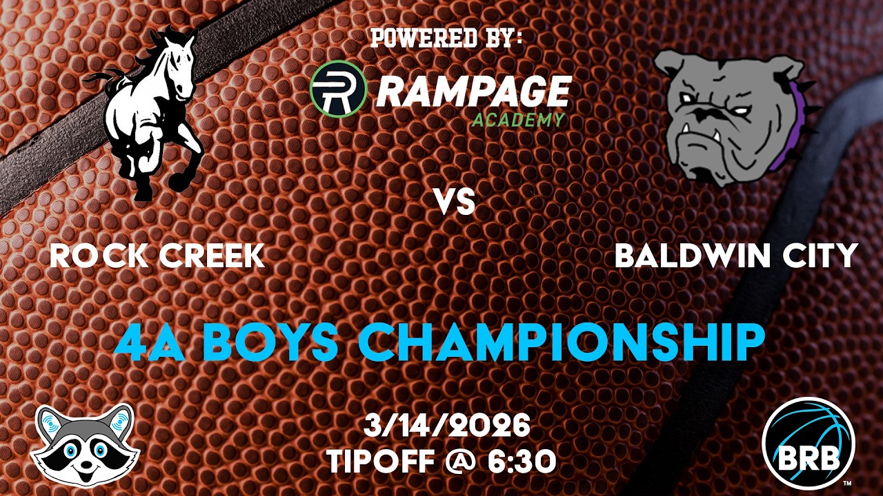 4A BOYS STATE CHAMPIONSHIP: Rock Creek High School vs Baldwin City High School