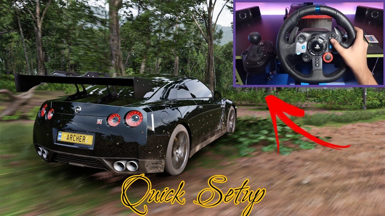 Logitech G29/G290/G293 Complete Settings in Forza Horizon 5