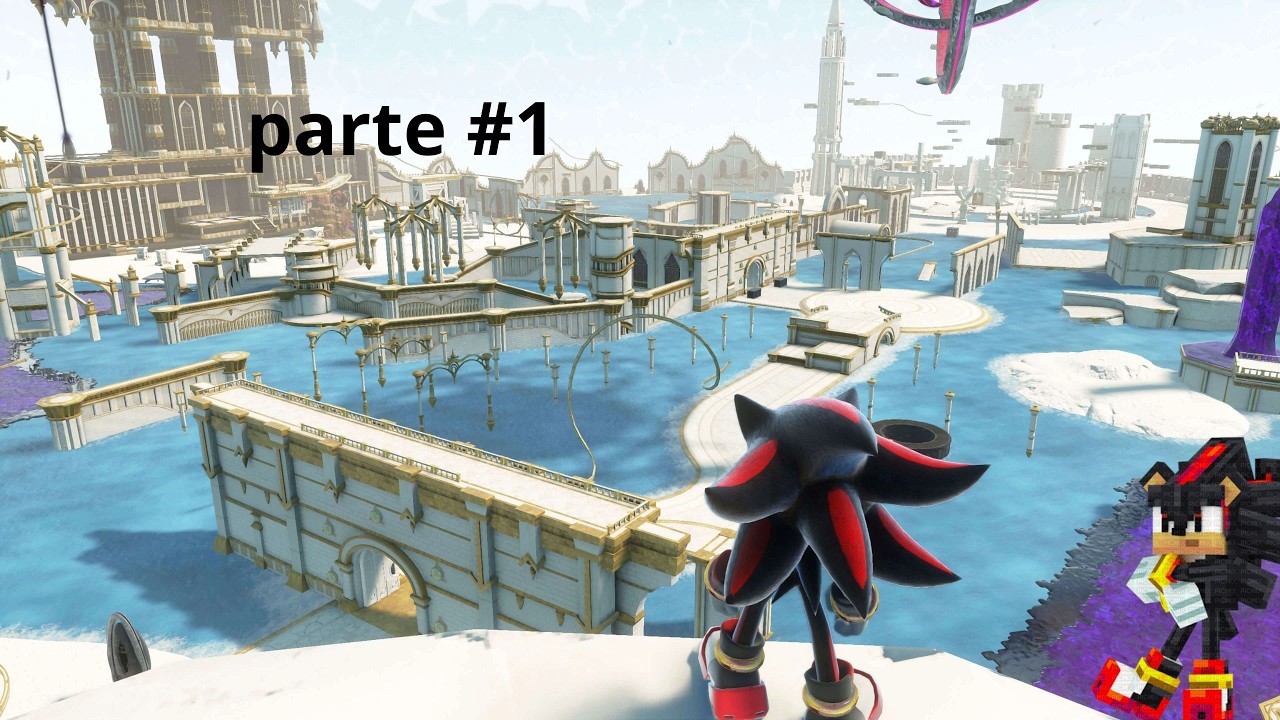 jugando sonic x shadow generations