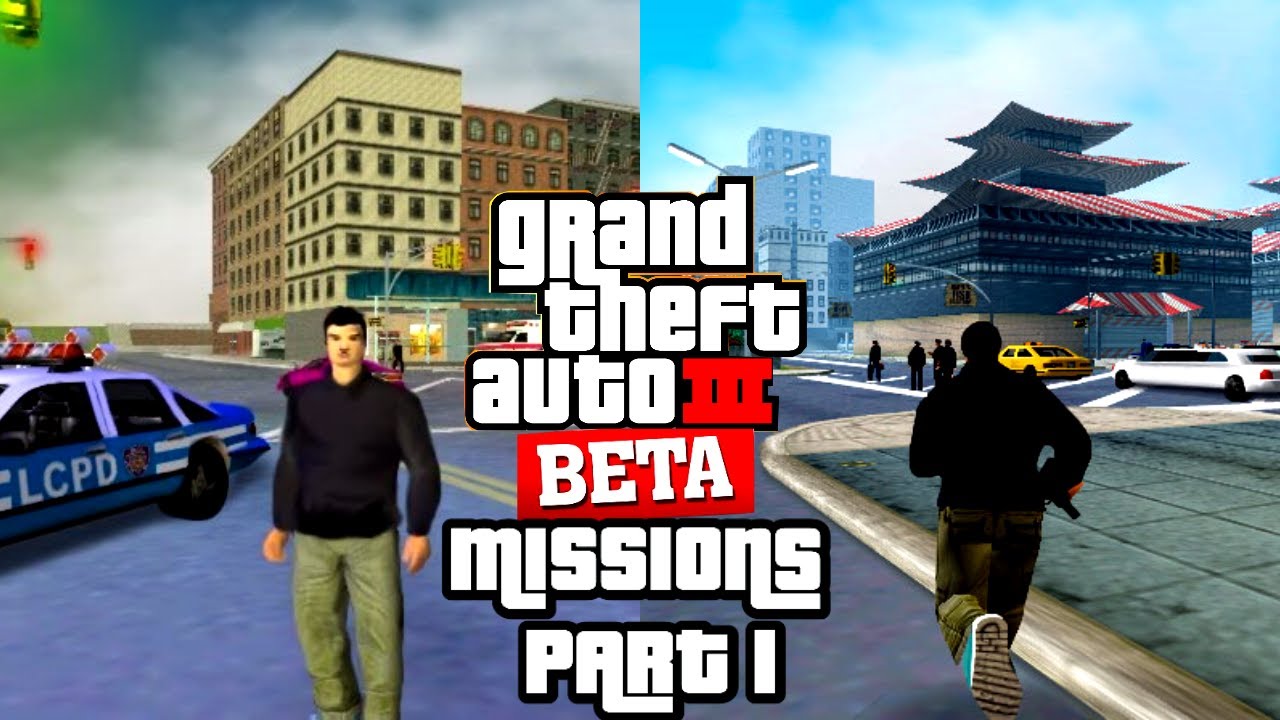 GTA 3 BETA Missions Part 1