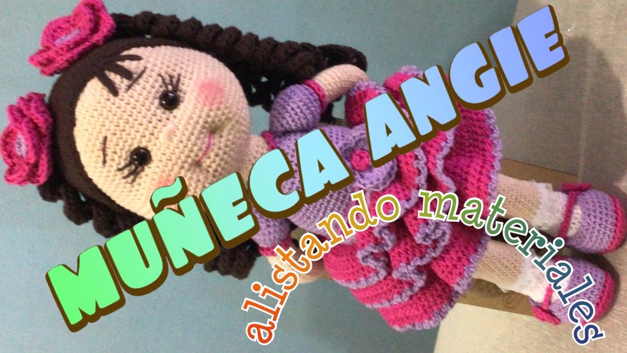 TUTORIAL | Muñeca Angie Amigurumi (ENG SUBS🇺🇸 SUBS🇧🇷) | parte 1