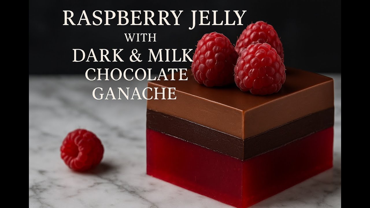 Bonbon Recipe | Raspberry Jelly with Dark & Milk Chocolate Ganache | Sugar Empero 🍫✨