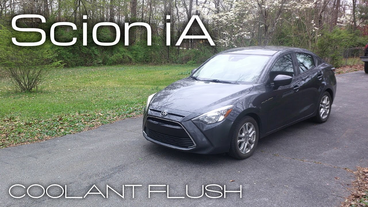 2016 Scion iA - DIY Coolant Flush