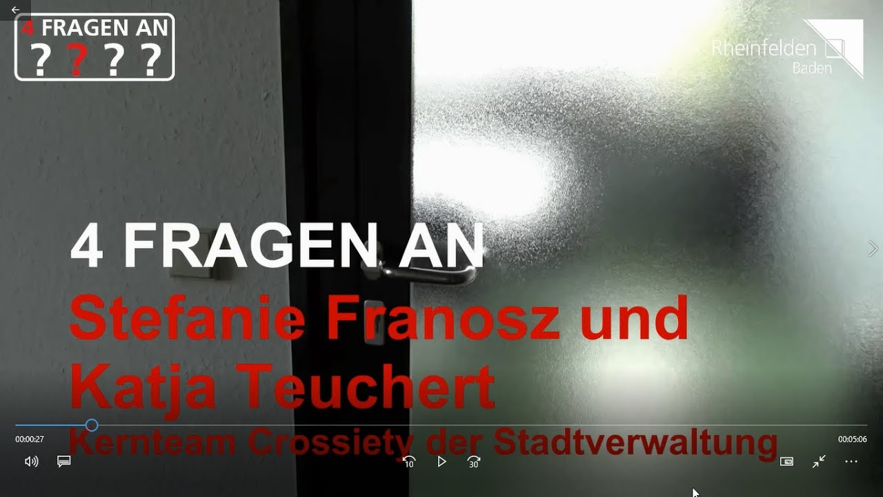 Stadt Rheinfelden (Baden): 4 Fragen an... das Kernteam 