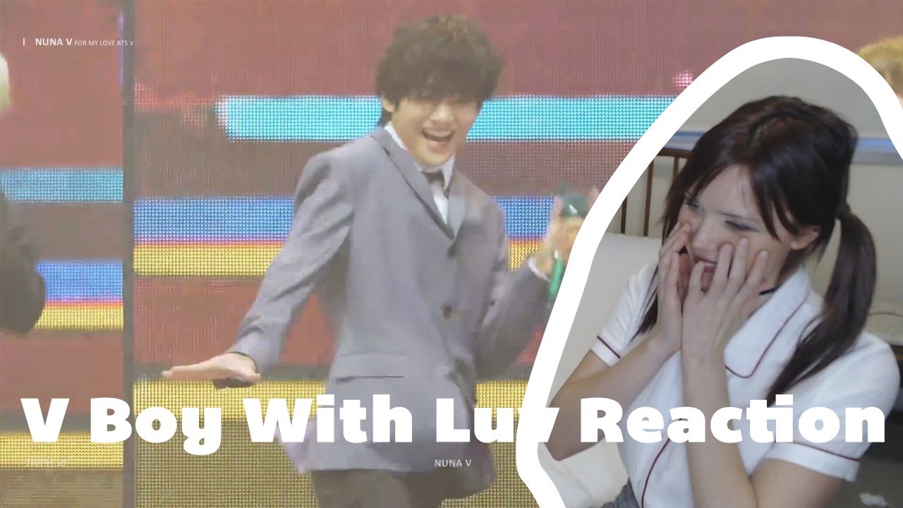 BTS (방탄소년단) V focus 'Boy With Luv' MMA Melon Music Awards reaction