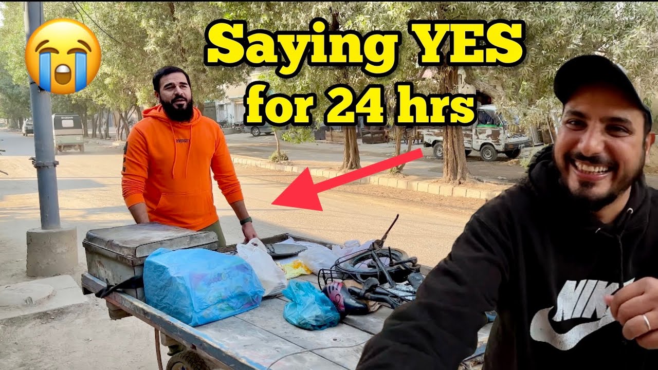 Saying YES to my friend for 24 hours 😂 Galti hogai mujhse 😳