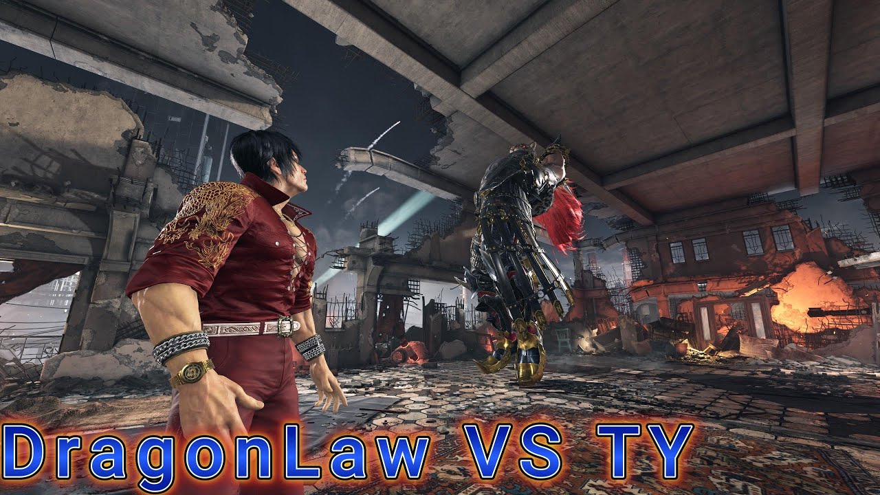 Tekken 8 Season 2 Law VS Armor King (TY)