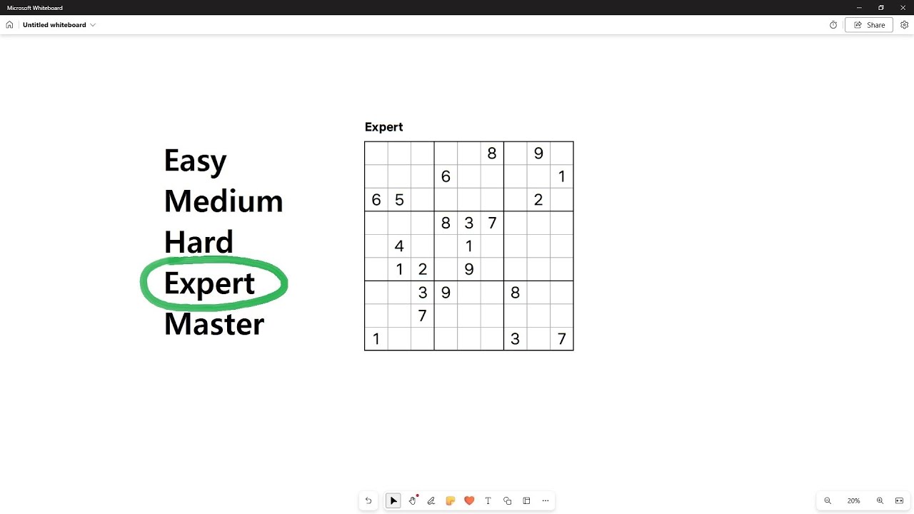 Expert Sudoku | Advanced Logic Puzzle
