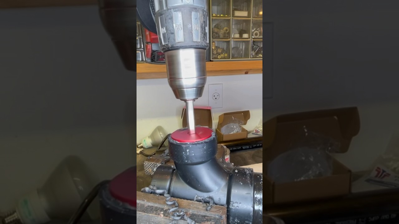 Socket Reamer For ABS & PVC Drain Line Repairs #plumbing #diy #plumber #helpingothers
