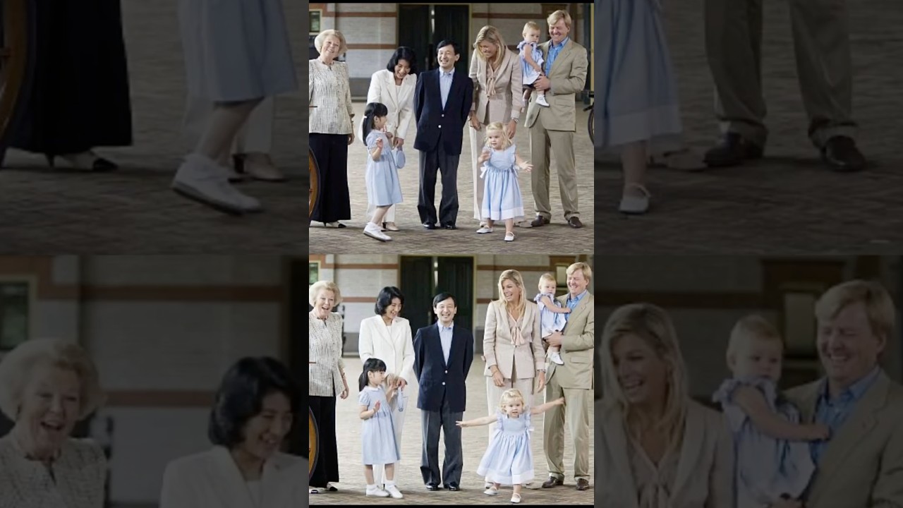 Japanese And Dutch Royal Family Has Very Special Relationship #royalsfamily #japanempire #shorts