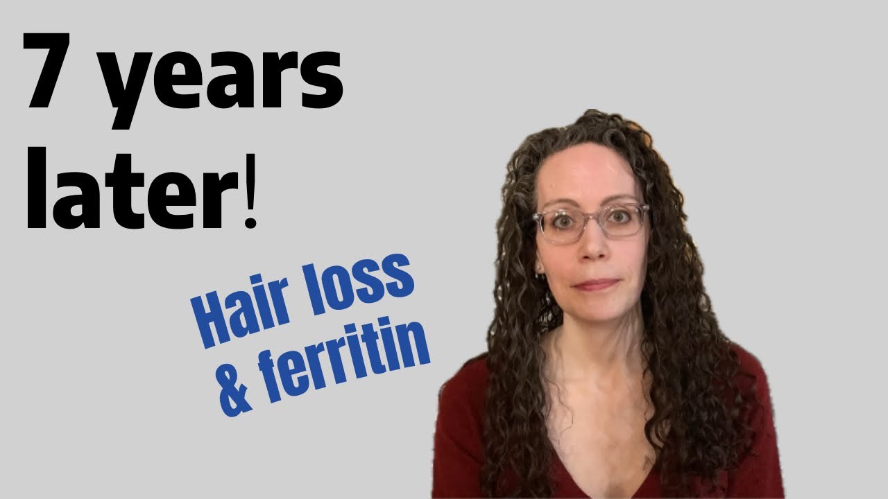 Hair regrowth over the last 5 years… iron deficiency fixed! #ferritin #hairloss #irondeficiency