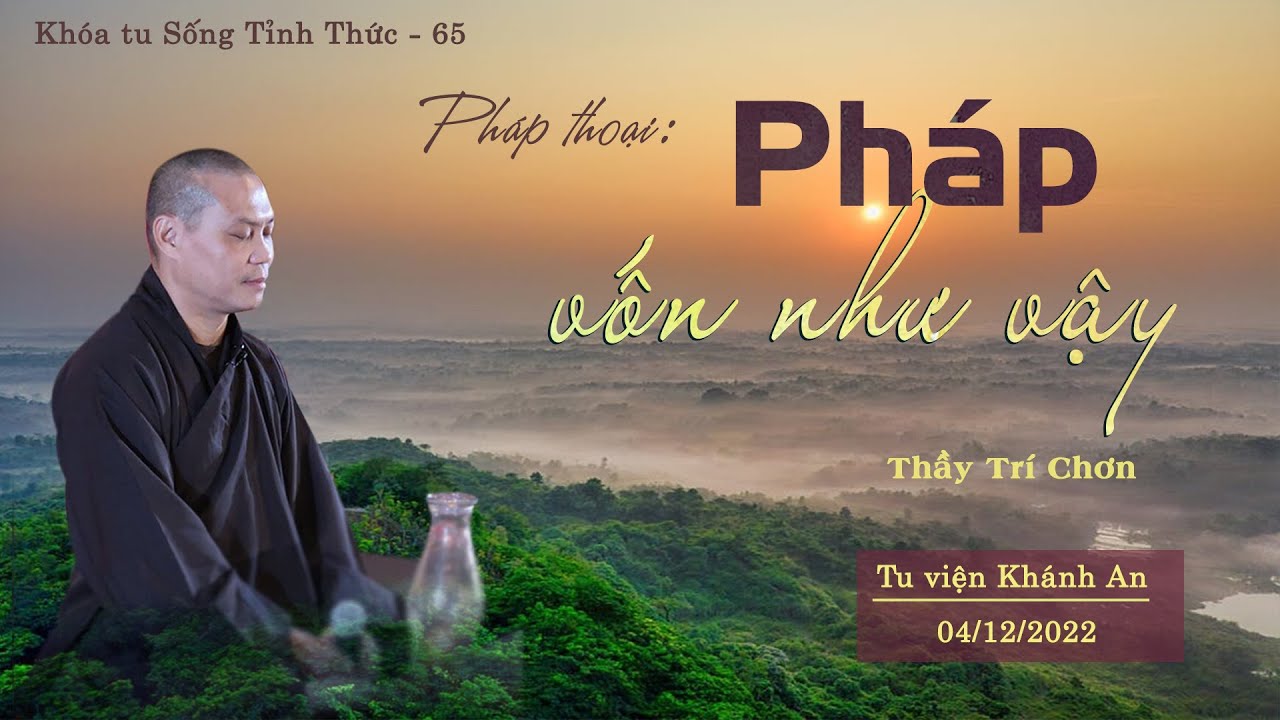 PHÁP VỐN NHƯ VẬY | Thầy Trí Chơn | Khóa tu Sống Tỉnh Thức 65