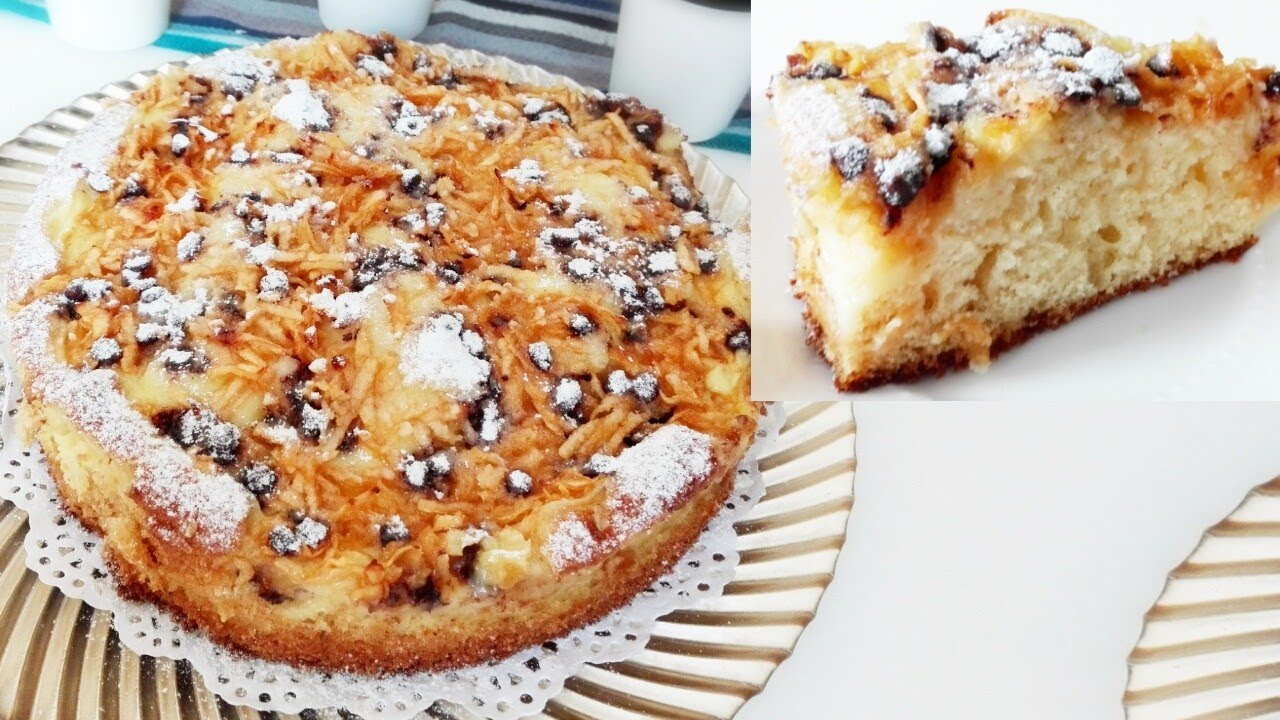 كيك ولا أروع بطبقة مقرمشة وجد بسيطة كريمية😋مذاق هائل تستحق التجربة✔️
