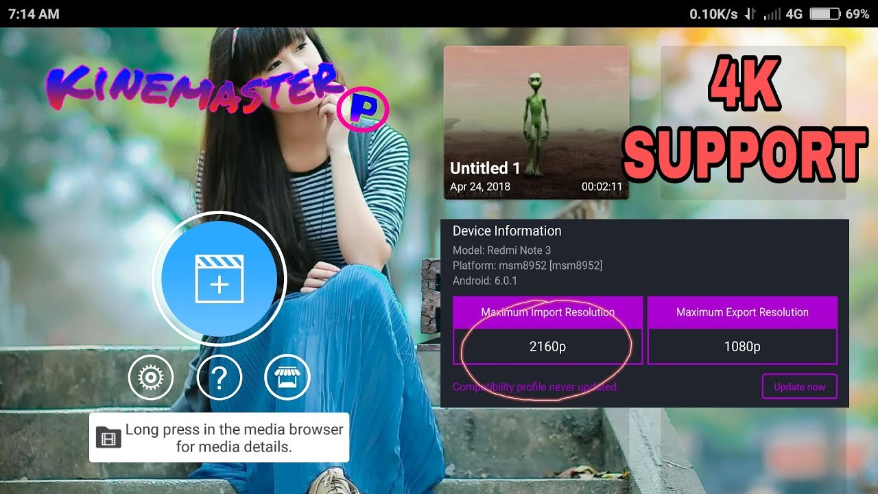 NO 1 KINEMASTER 4K MOD APPS// Old+New combination Design and Features 2018
