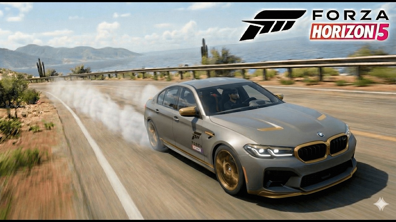 BMW M5 CS I FORZA HORIZON 5 I GAMEPLAY
