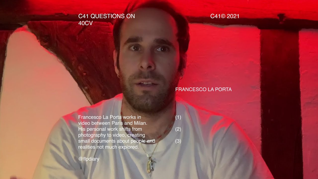 C41 Questions On with Francesco La Porta: The boats of young Venetians