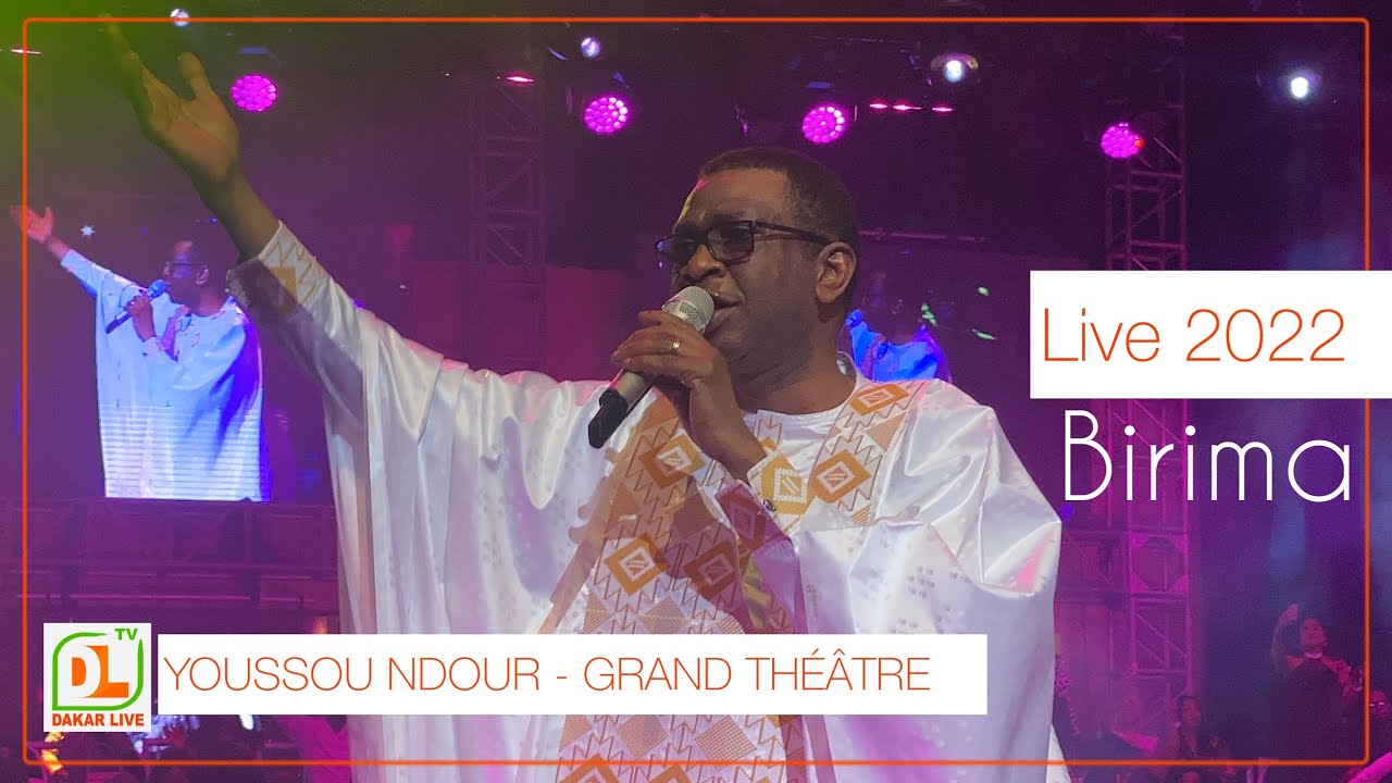YOUSSOU NDOUR - BIRIMA - LIVE 2022 - BERCY GRAND THÉÂTRE